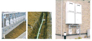 都市ガス・ＬＰガス配管工事<